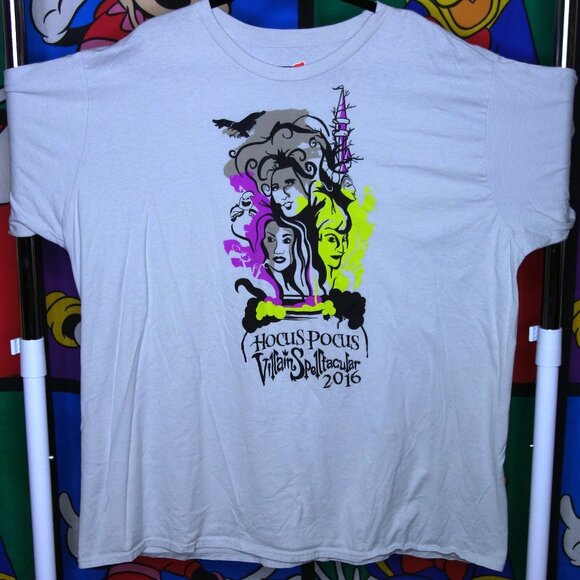 Disney Hocus Pocus Villain Spelltacular 2016 T-shirt - Picture 1 of 3